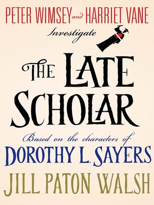 The Late Scholar - ebook